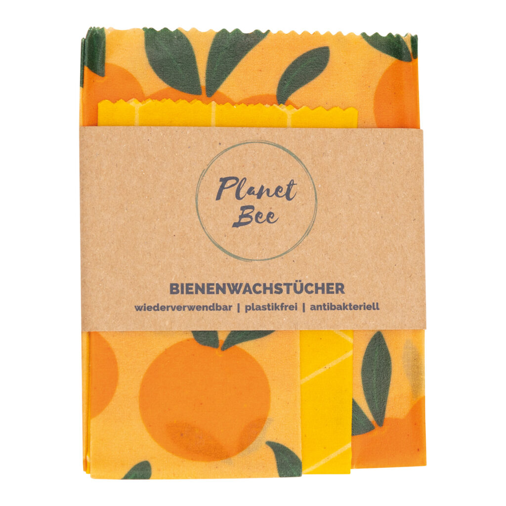 Bienenwachstücher 3er Set VITAMIN C Narimpex